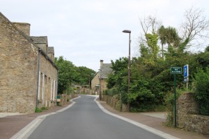 På kjøretur vest for Cherbourg