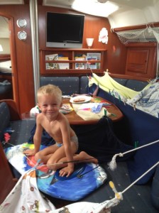 Hyttebygging på tur opp til Bermuda