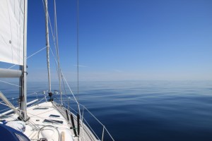 Blikk hav på tur mot Bergen